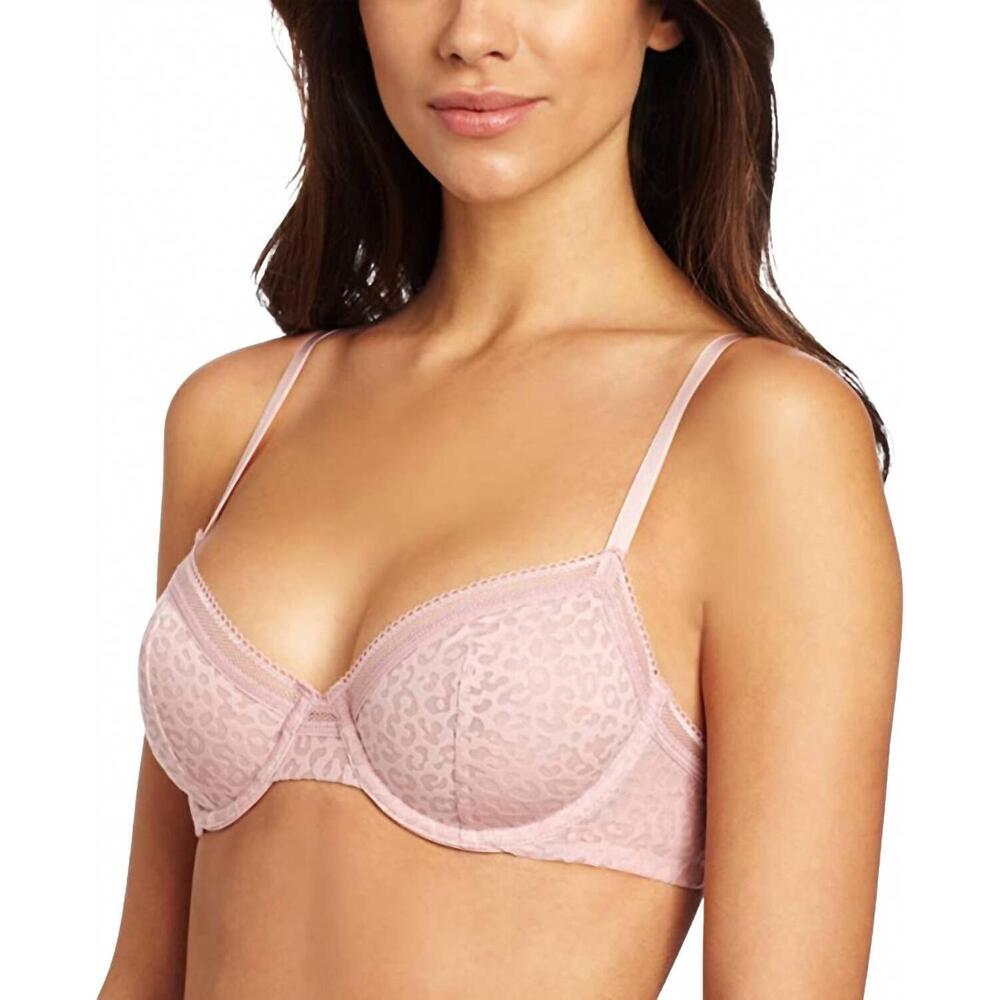 NEW FELINA gianna semi demi unlined bra in tea rose